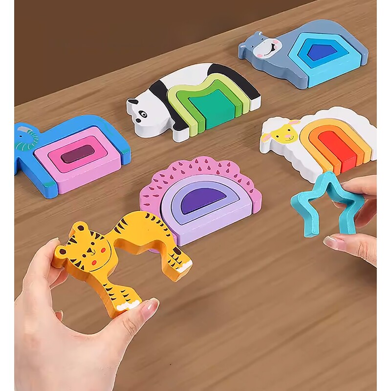 Koka puzle - Dzīvnieki