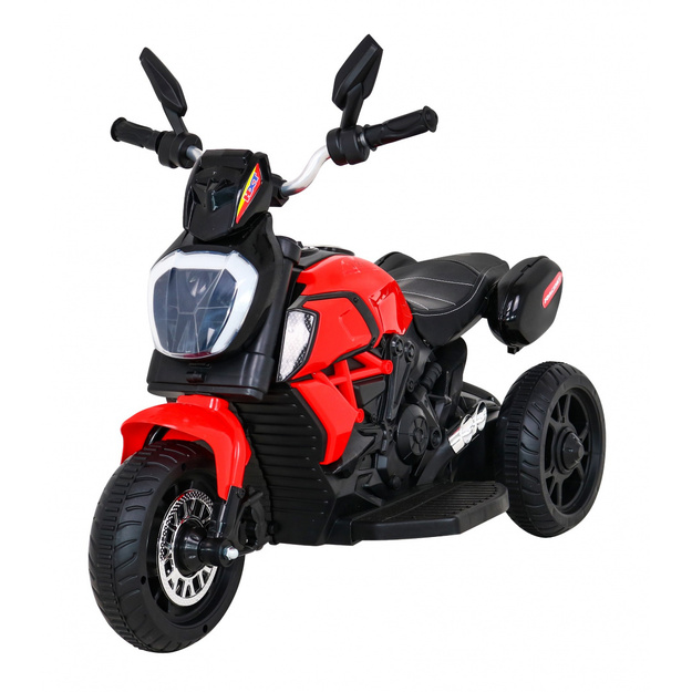 Elektriskais motocikls Fast Tourist, sarkans