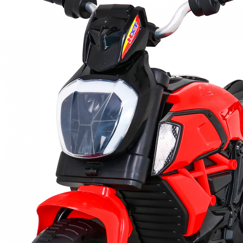 Elektriskais motocikls Fast Tourist, sarkans