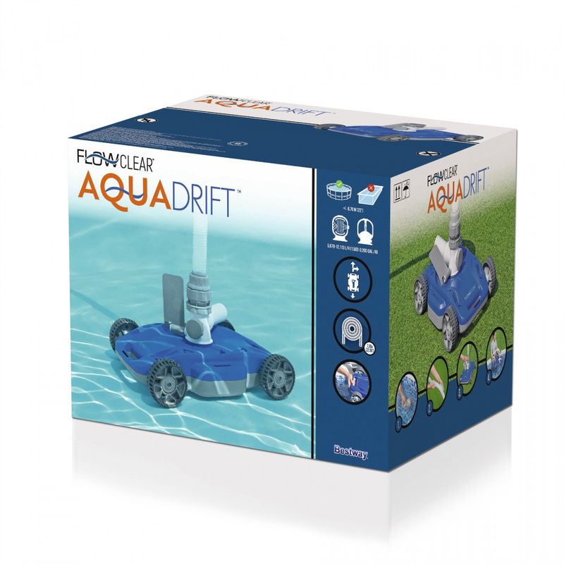 AquaDrift baseina putekļsūcējs
