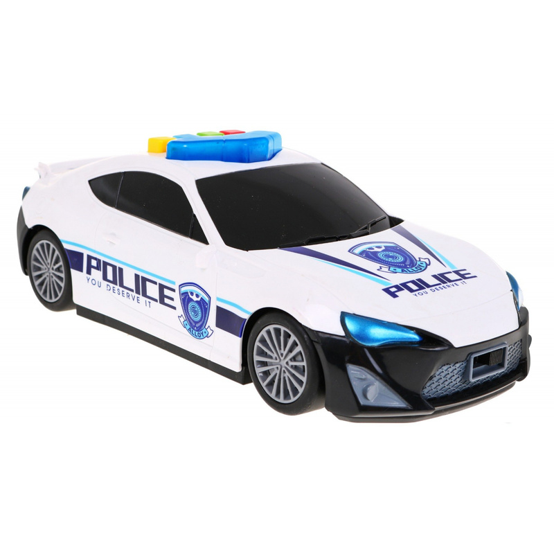 Rotaļlietu saliekamais policijas auto