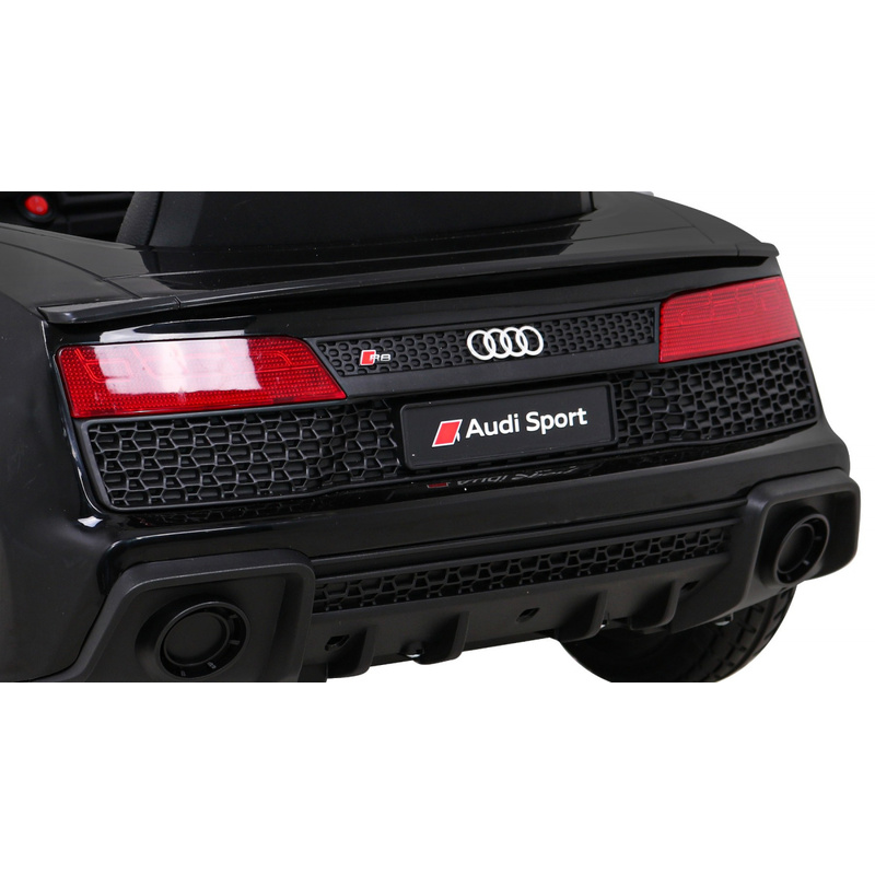 Vienvietīgs elektromobilis Audi R8 LIFT, melns