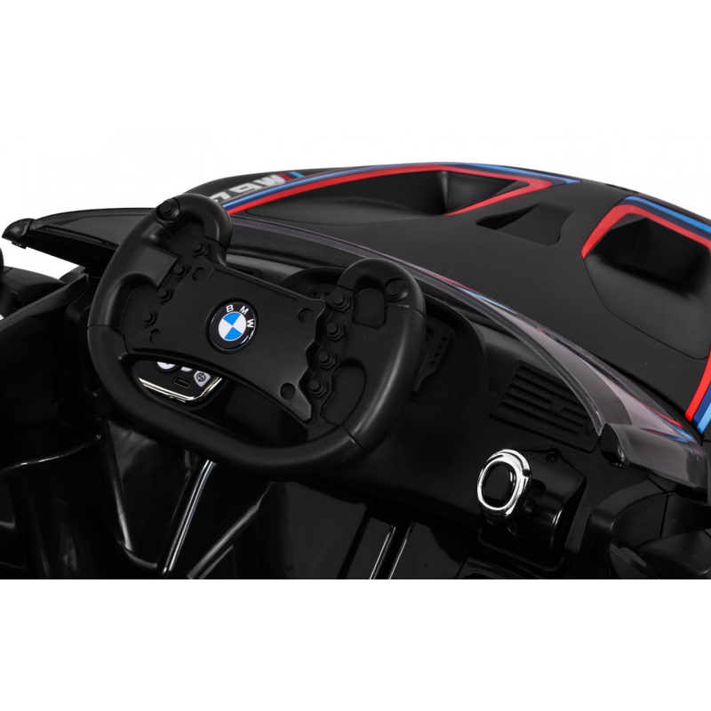 Bērnu elektromobilis "BMW M6 GT3", melns
