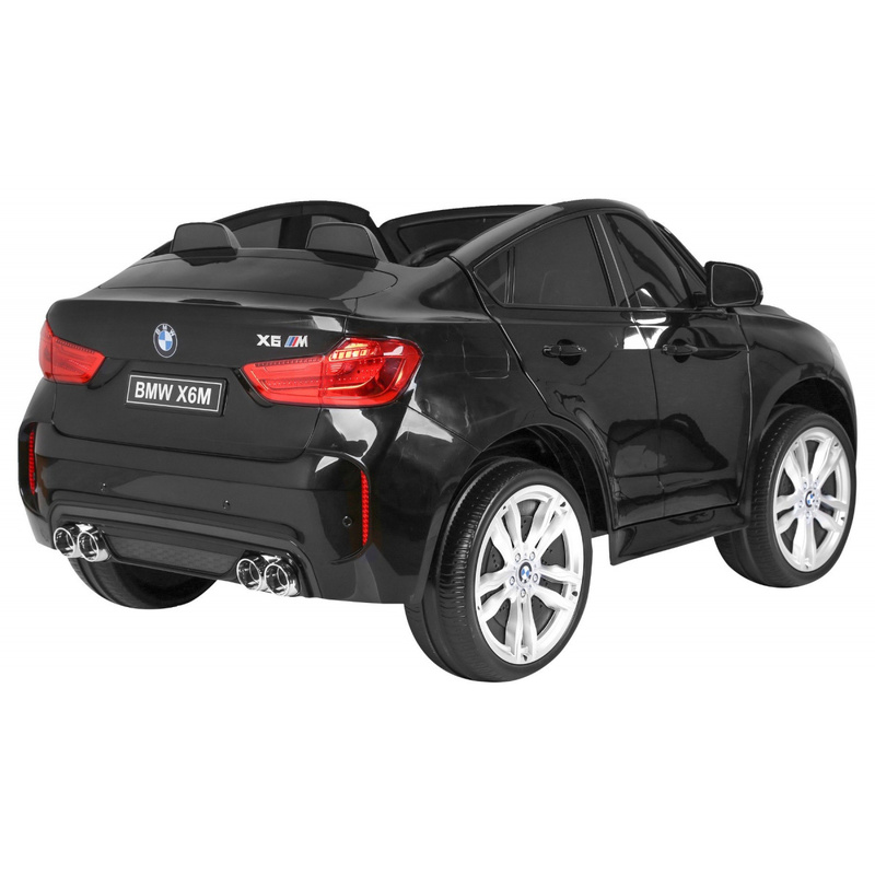 Divvietīgs elektromobilis "BMW X6 XXL", melns