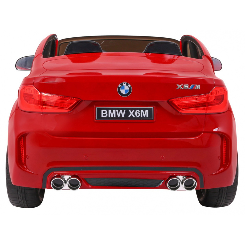 BMW X6M XXL, elektromobilis bērniem, sarkans lakots