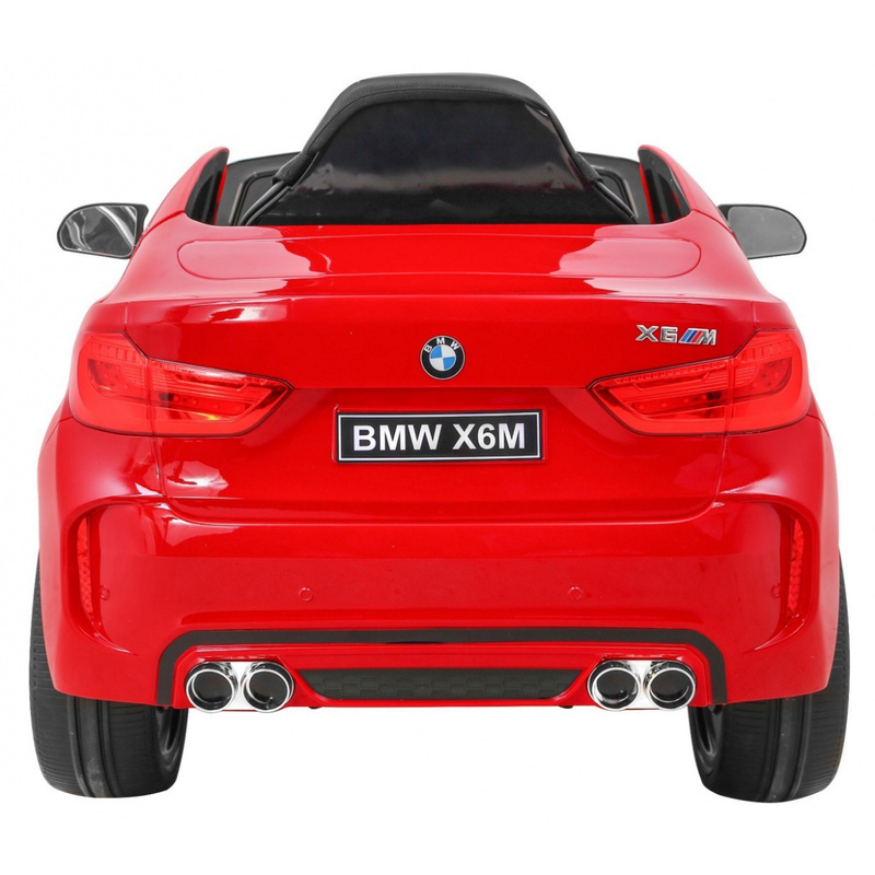 Bērnu elektromobilis "BMW X6M", sarkans - lakots