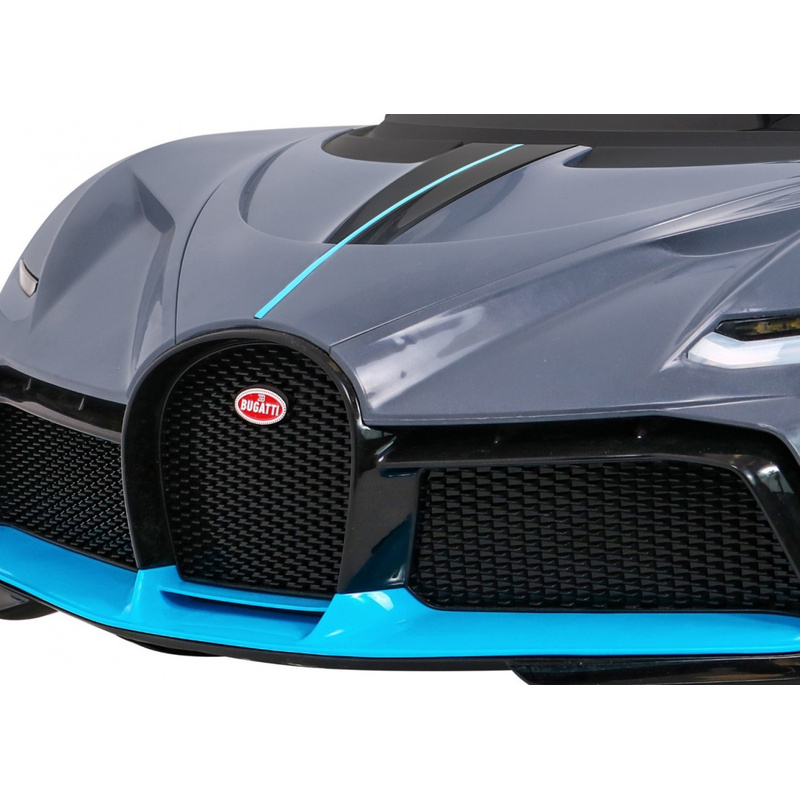 Bērnu elektromobilis "Bugatti Divo", pelēks 