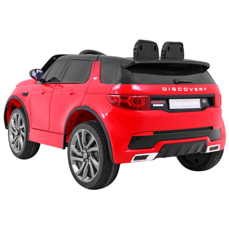 Land Rover Discovery vienvietīgs elektromobilis, sarkans