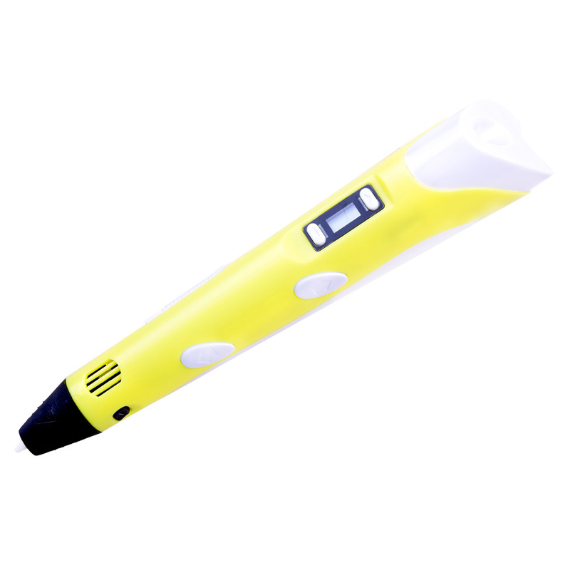 3D pildspalva, dzeltena