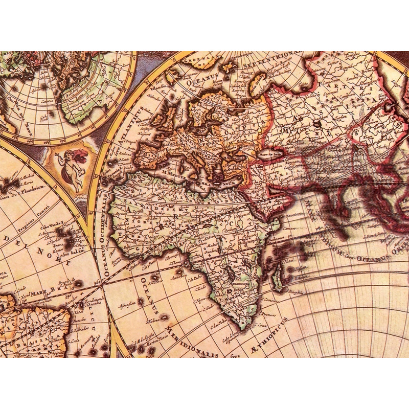 Puzle senās pasaules karte, 1000 daļu