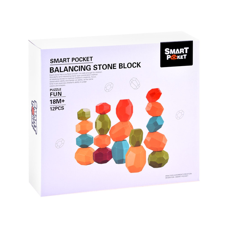 Balansa akmentiņi "Smart Pocket", 12 gab.