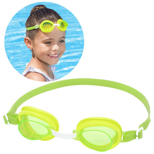 Peldēšanas brilles - Bestway Hydro Swim, zaļas