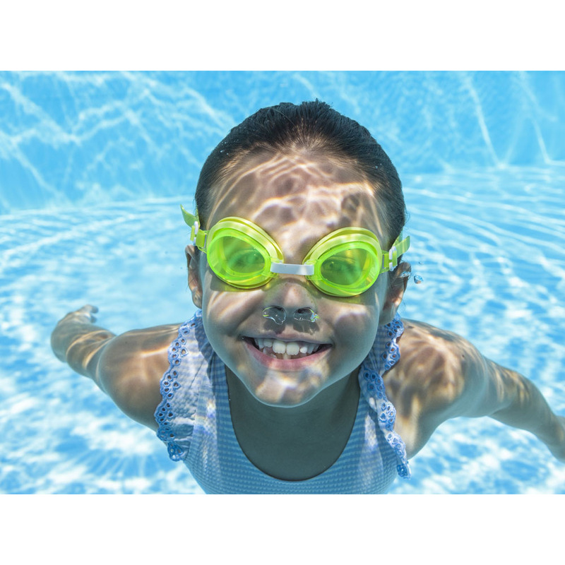 Peldēšanas brilles - Bestway Hydro Swim, zaļas