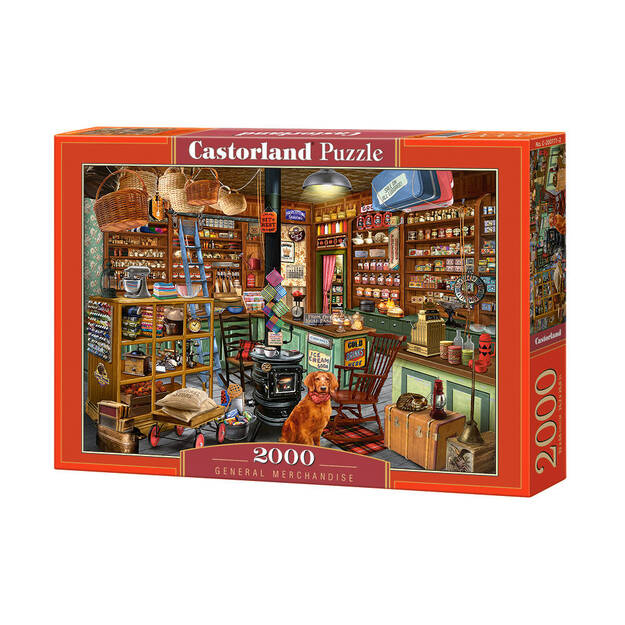 Pulzle Castorland General Merchandise, 2000 daļas