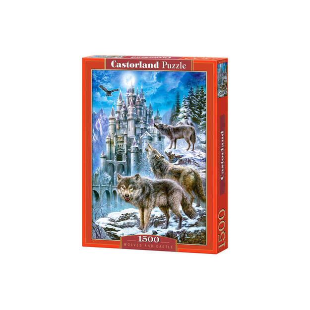 Puzle Castorland Wolves and Castle, 1500 daļas