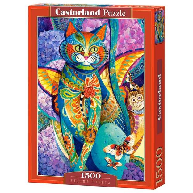 Puzle Castorland Feline Fiesta, 1500 daļu