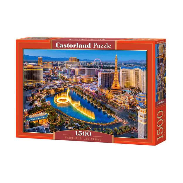 Puzle  Castorland Fabulous Las Vegas, 1500 daļu
