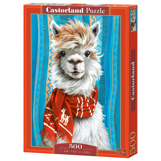 Puzle Castorland I am the Llama, 500 daļās.