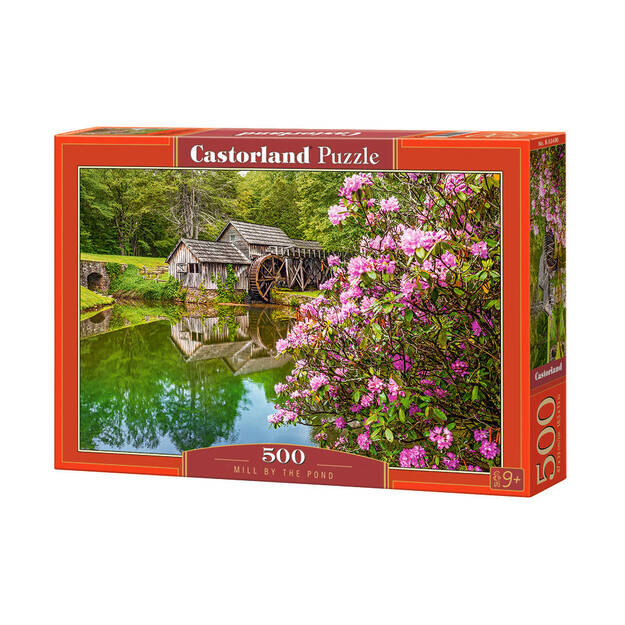 Puzle Castorland Mill by the Pond, 500 daļas