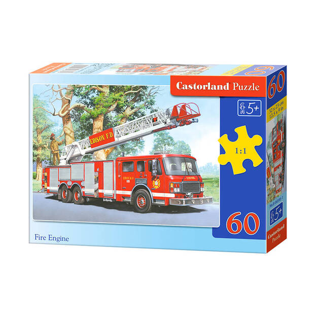 Puzle Castorland Fire Engine, 60 daļu