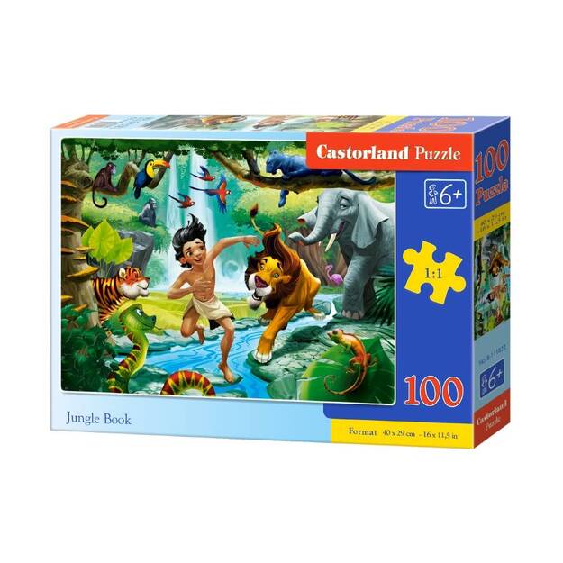 Castorland Džungļu grāmata Puzzle, 100 gabaliņi