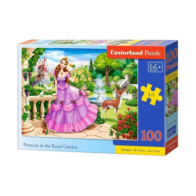 Castorland Princess in the Royal Garden Puzzle, 100 gabaliņi