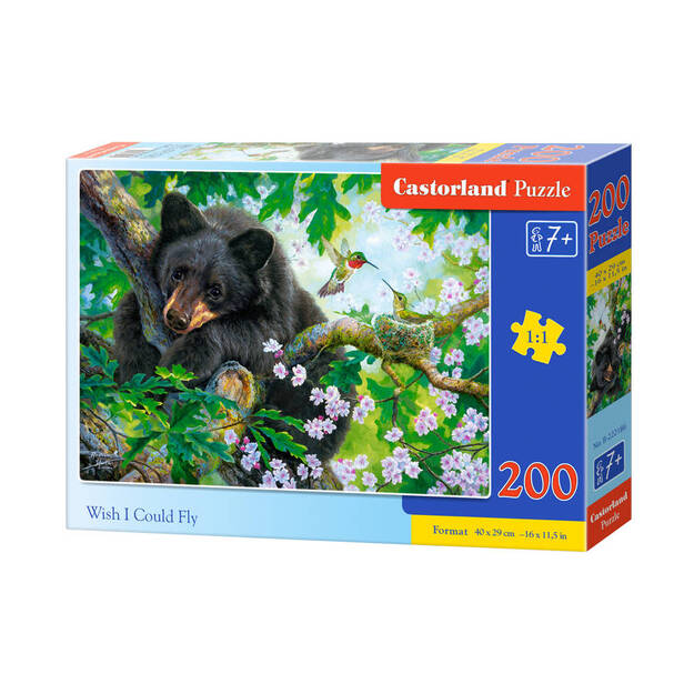 Castorland Wish I Could Fly Puzzle, 200 gabaliņi
