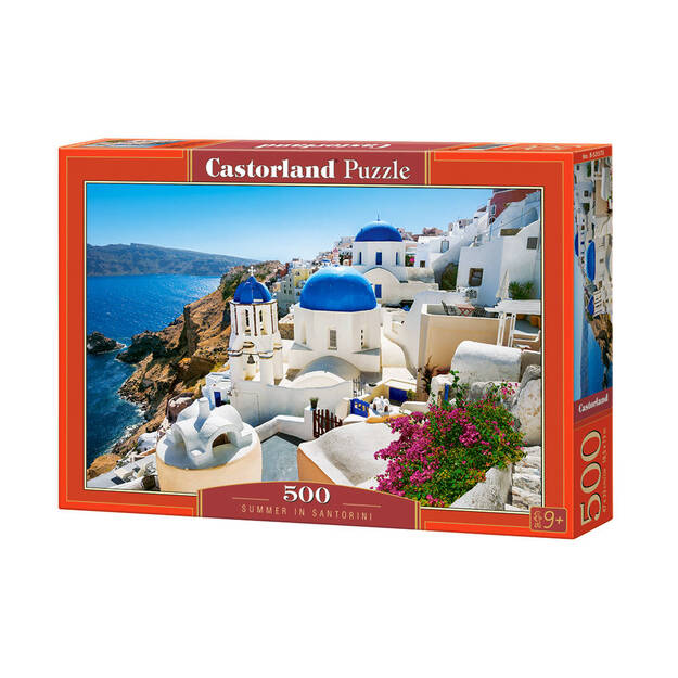 Castorland Summer in Santorini puzle, 500 gabaliņi