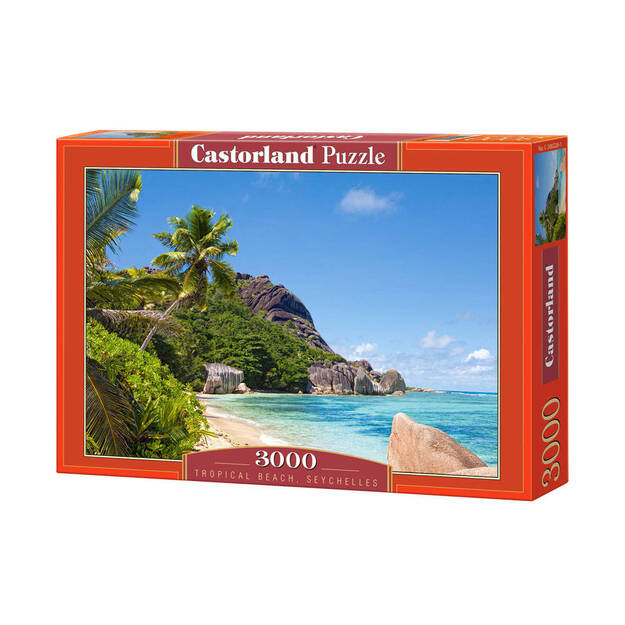 Castorland Tropical Beach Puzzle, 3000 gabaliņu