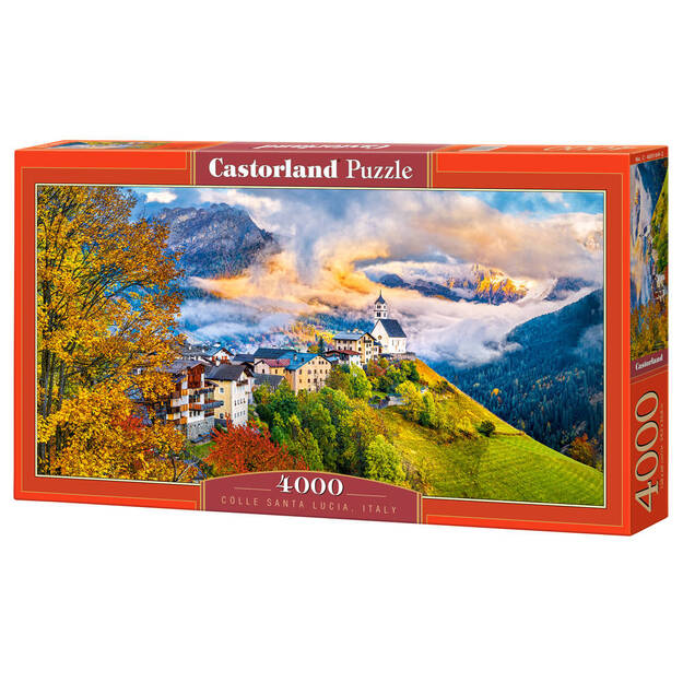 Castorland Puzzle Colle Santa Lucia, Itālija, 4000 gabalu