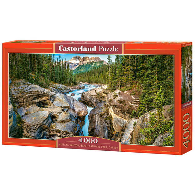 Castorland Mistaya Canyon puzzle, Banff N.P. Canada, 4000 gab.