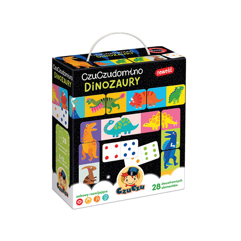 Mīklu spēle - Dinozauri, 28 gabaliņi