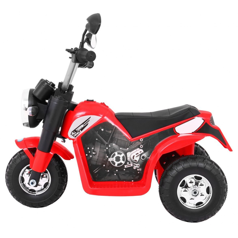 Elektriskais motocikls "MiniBike", sarkans