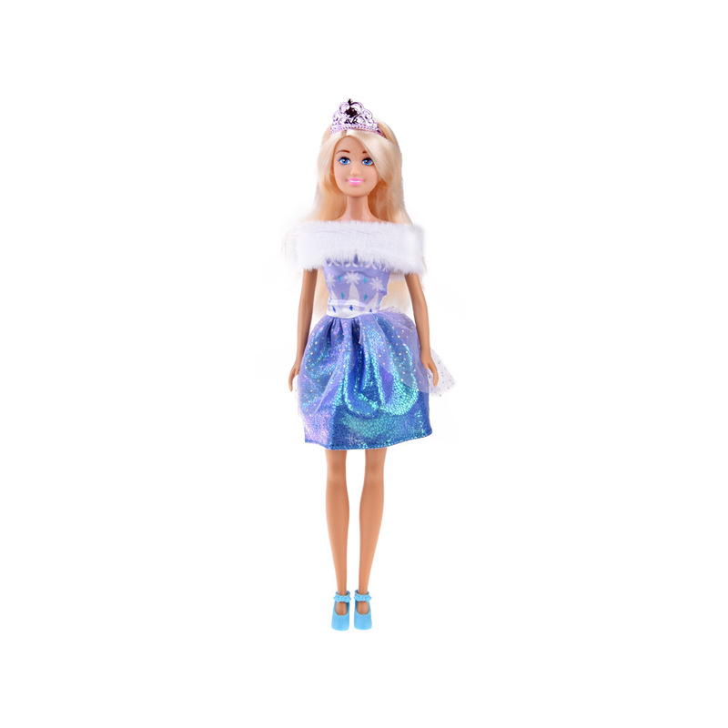 Lelle Anlily ar violetu kleitu, 30 cm