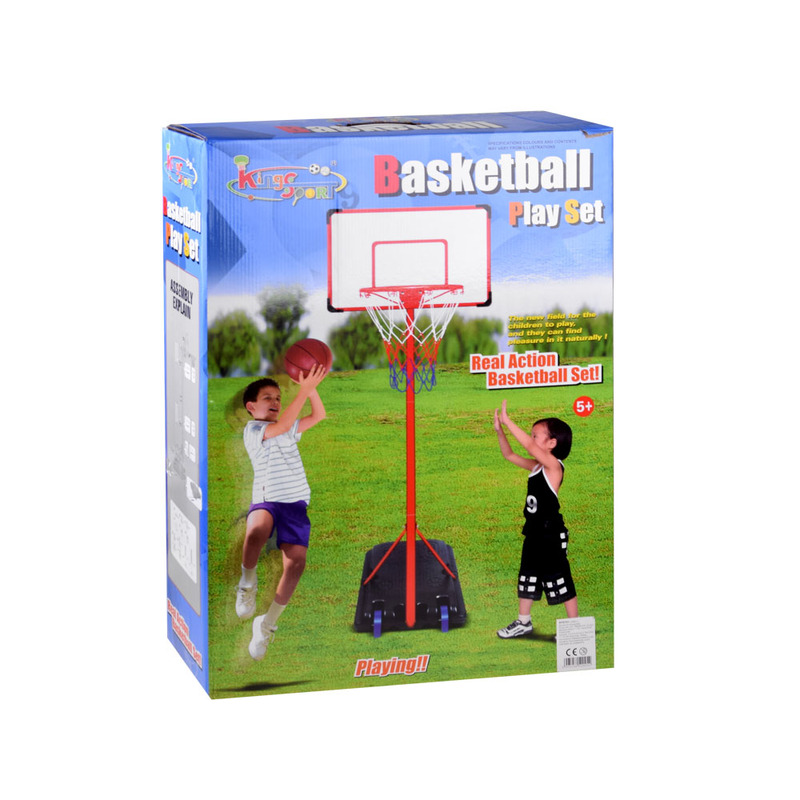 Basketbola dēlis ar bumbu, 261cm
