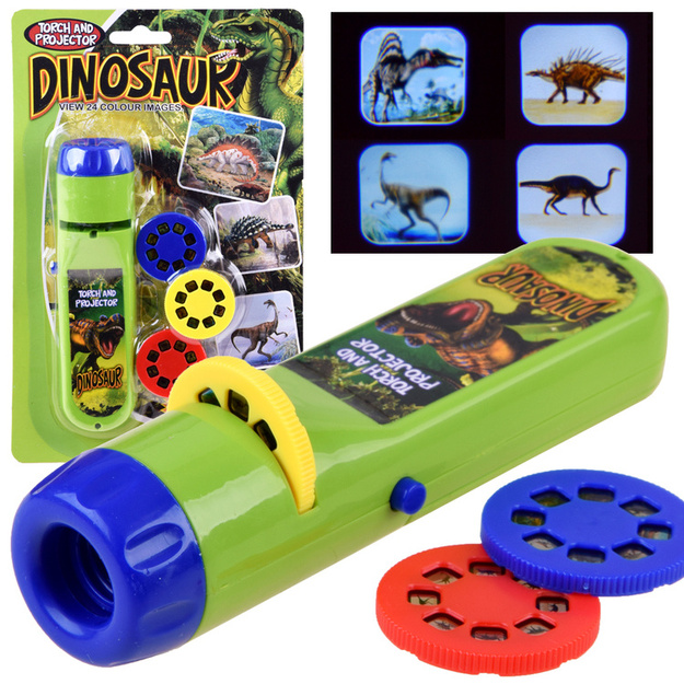 Rotaļlietu projektors - Dinozauri