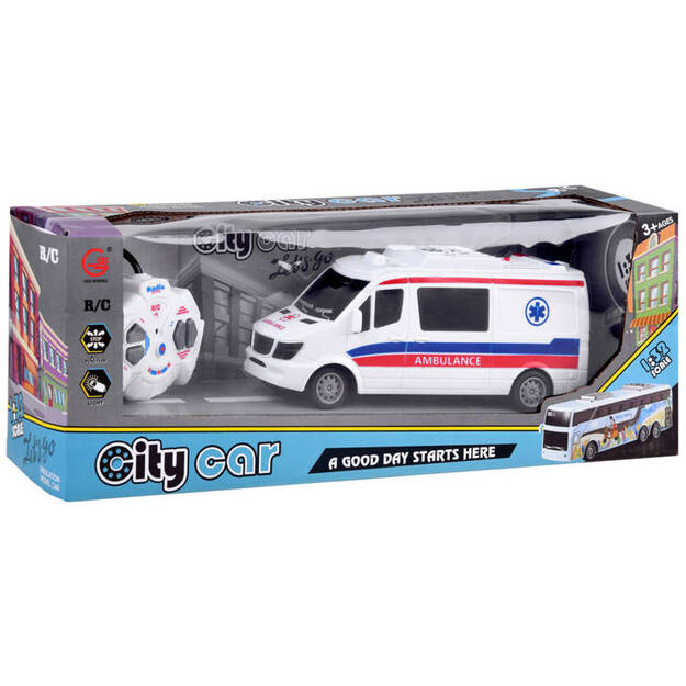 City Car tālvadības pults ātrās palīdzības mašīna