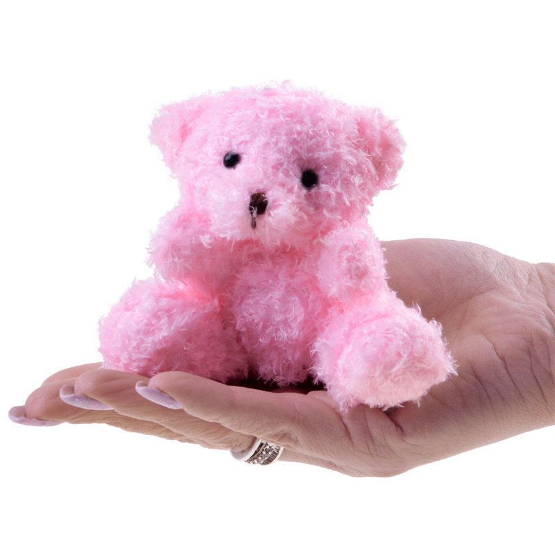 Teddy lācis talismans, rozā