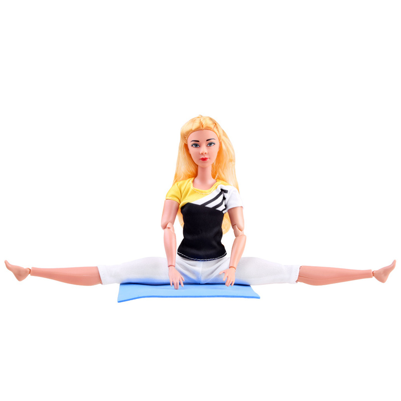 Vingrošanas treniņš joga fitnesa lelle 30 cm