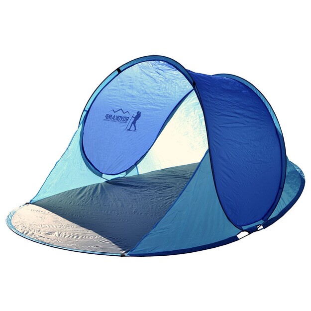 Royokamp pludmales telts, zila