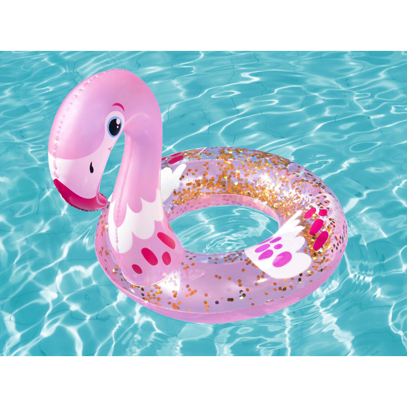 Piepūšamais peldēšanas ritenis - Flamingo, 61cm