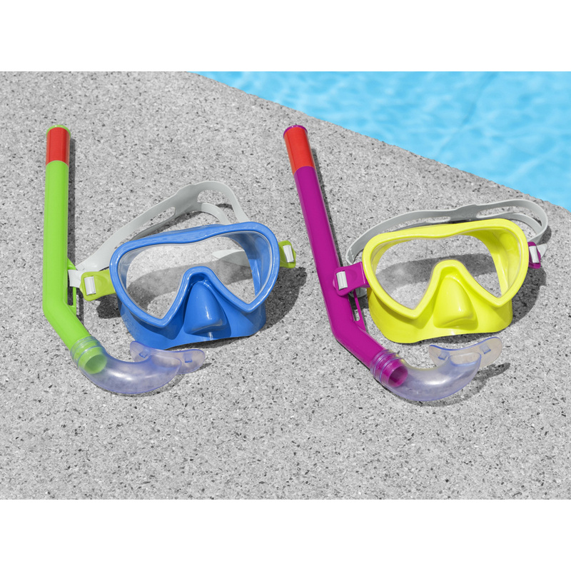 Bestway Crusader Essential snorkel, dzeltens