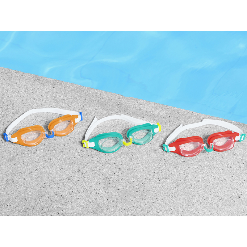 Bestway Aqua Burst peldbrilles bērniem, sarkanas