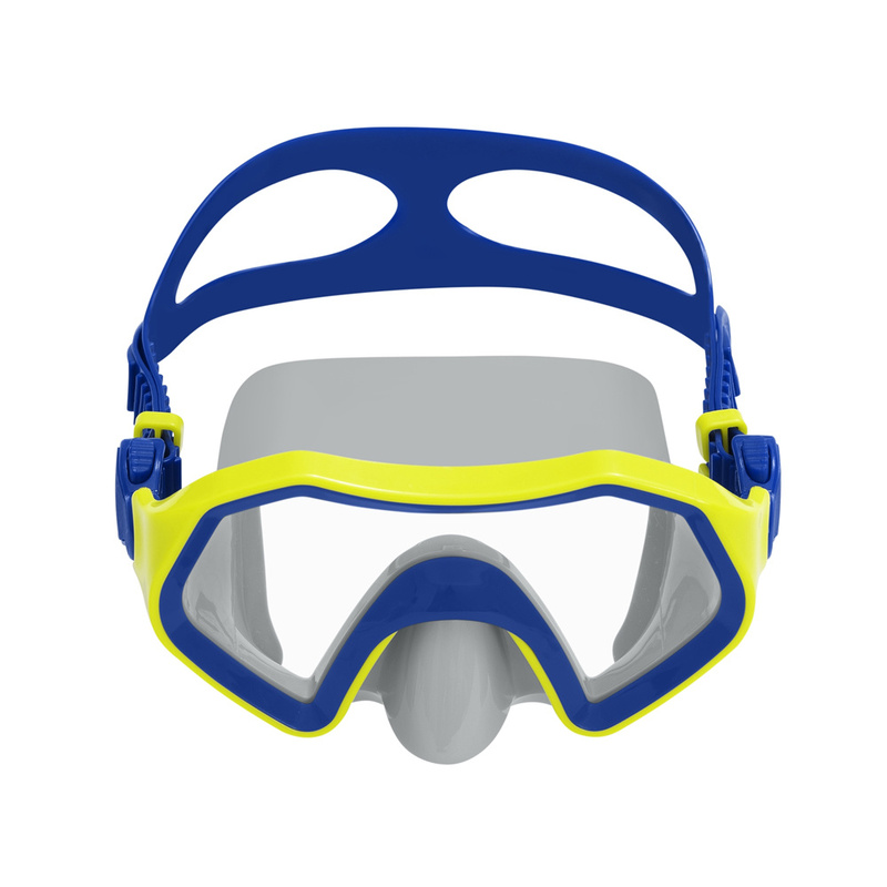 Krāsaina Bestway Crusader peldēšanas maska, zila
