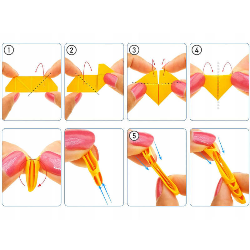 3D origami radošais komplekts, pūķis