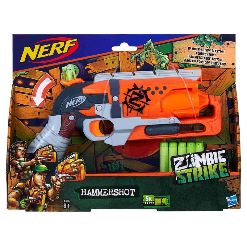 Nerf Zombie Strike Hammer rotaļu šautene