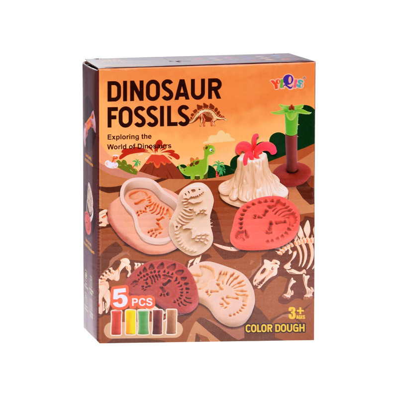 Plastilīna komplekts - Dinozauru fosilijas