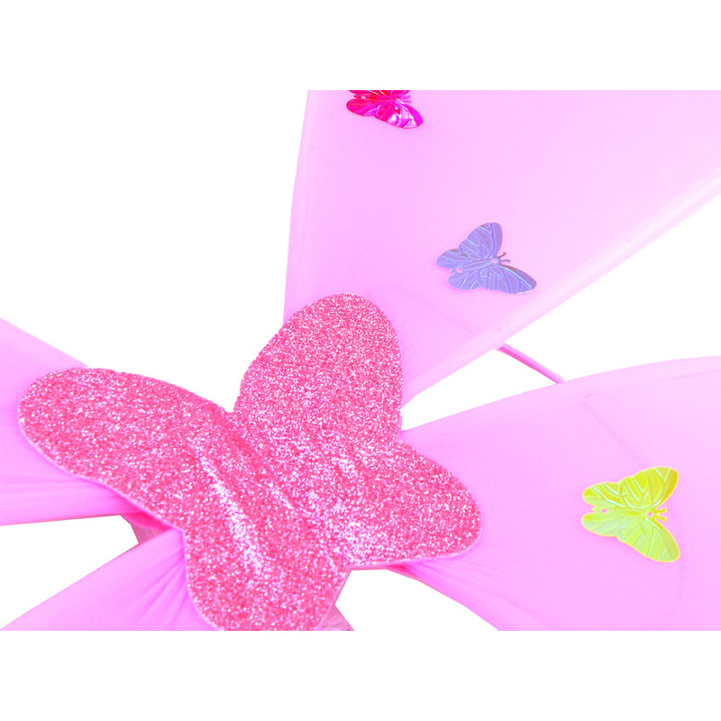 Little Fairy - Tauriņu kostīms, rozā krāsā
