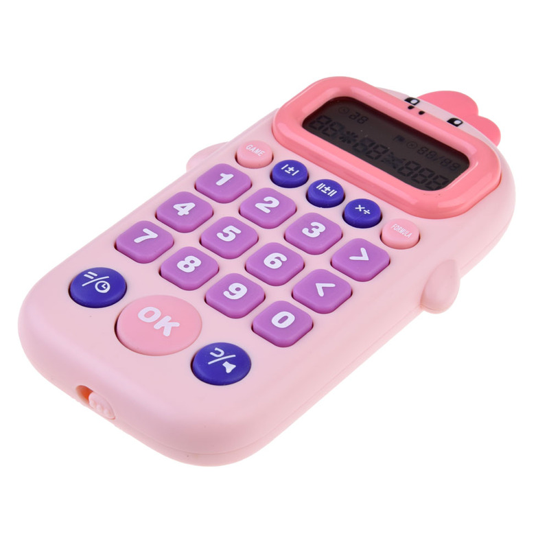Kabatas matemātikas rotaļlieta, rozā