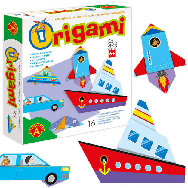 Radošais komplekts - Origami no transportlīdzekļiem